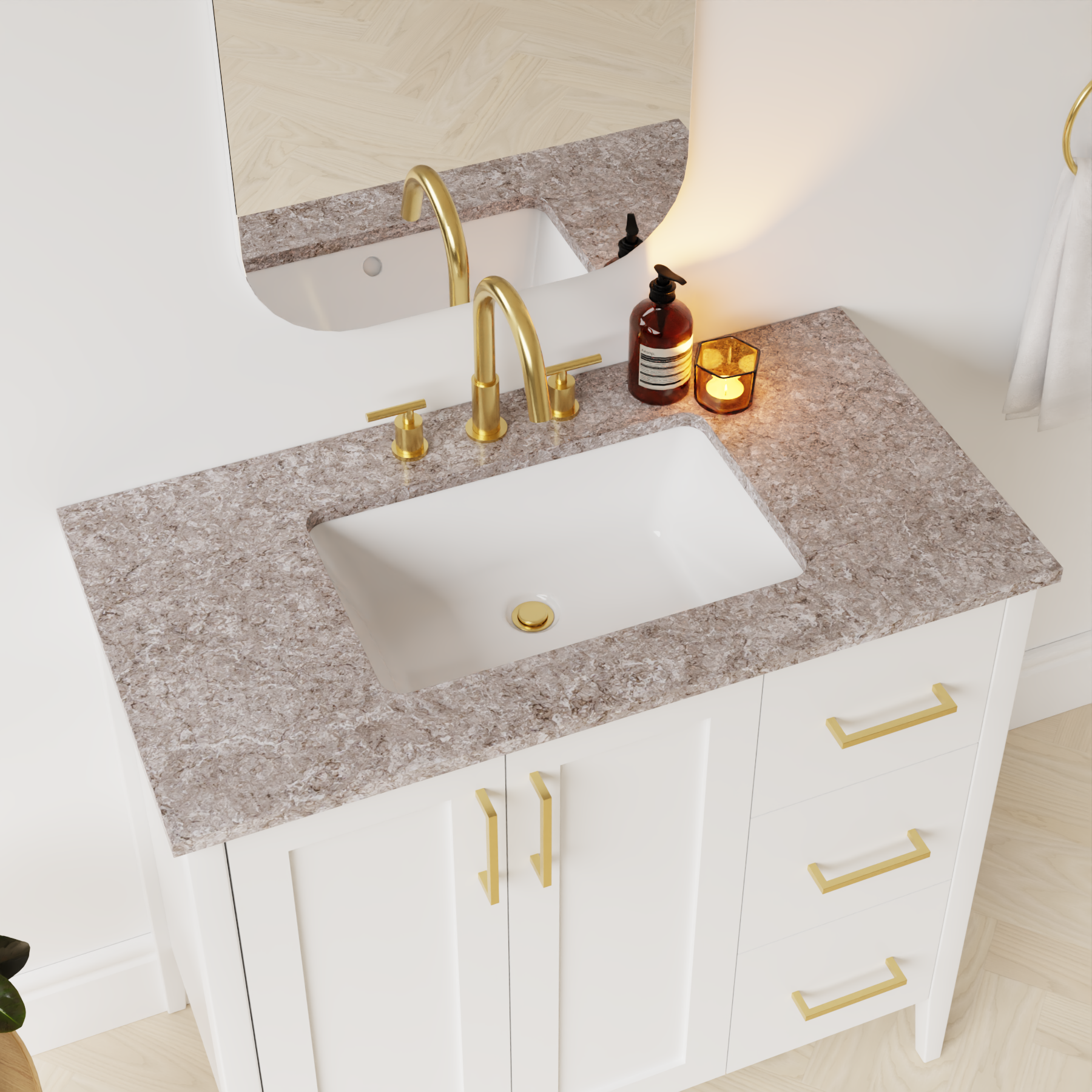 cobblonite vanity top