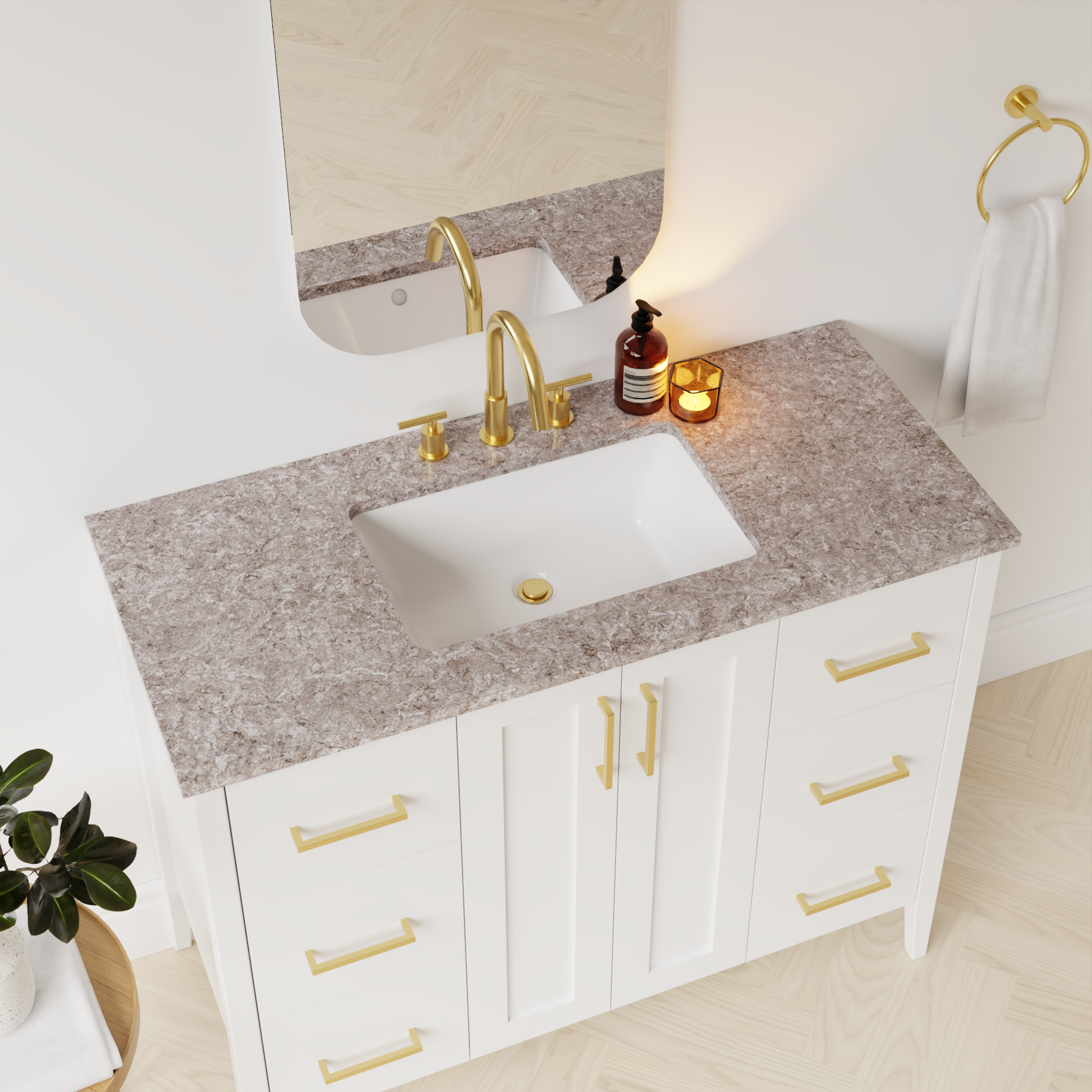 cobblonite vanity top