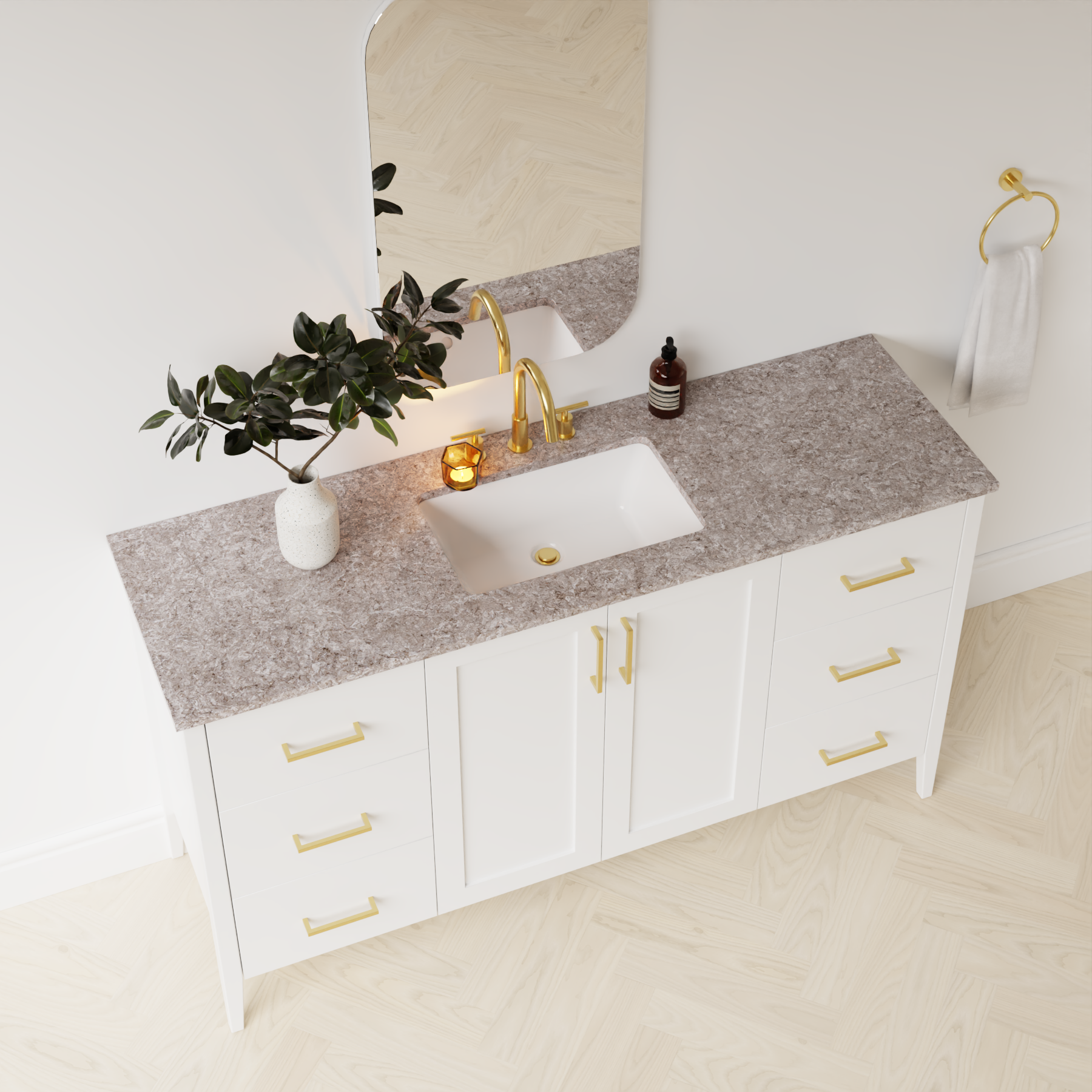 cobblonite vanity top