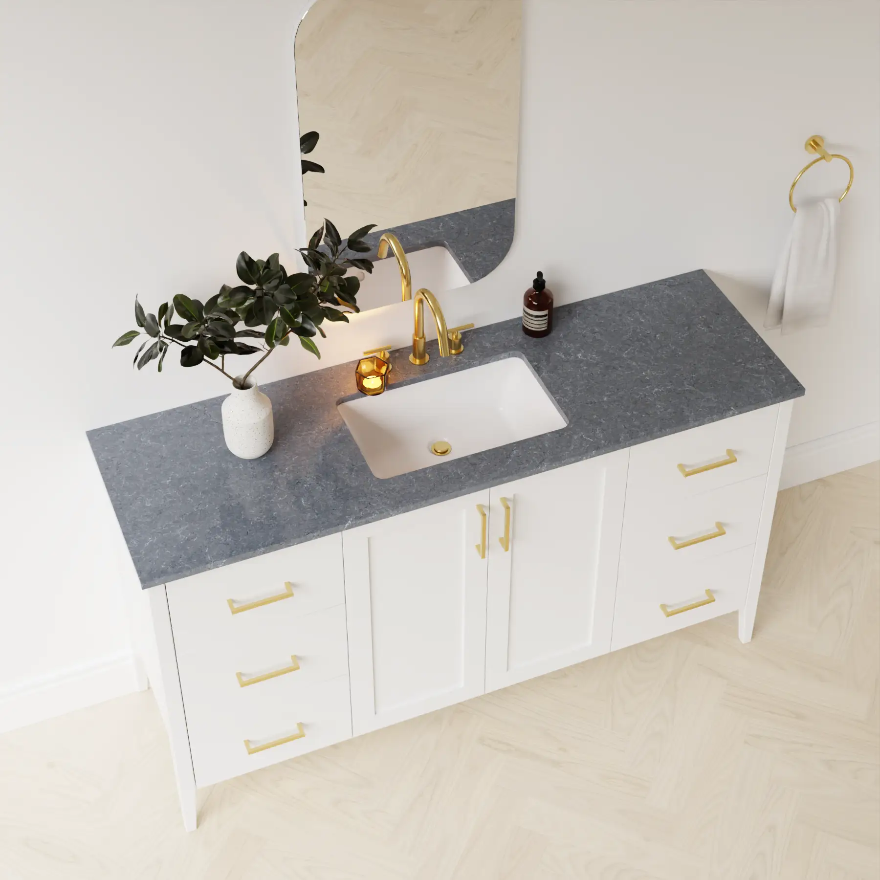 moonstone vanity top