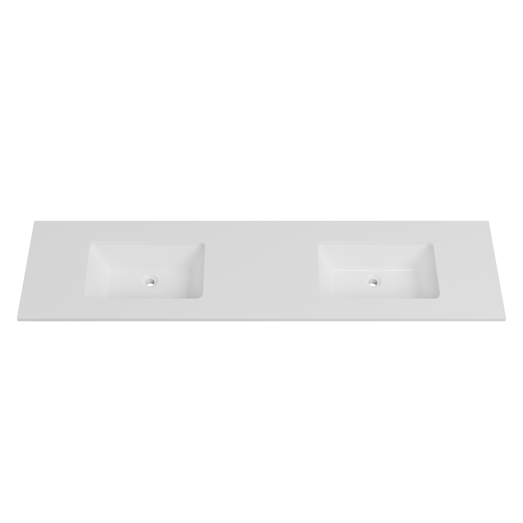 arctic white vanity top