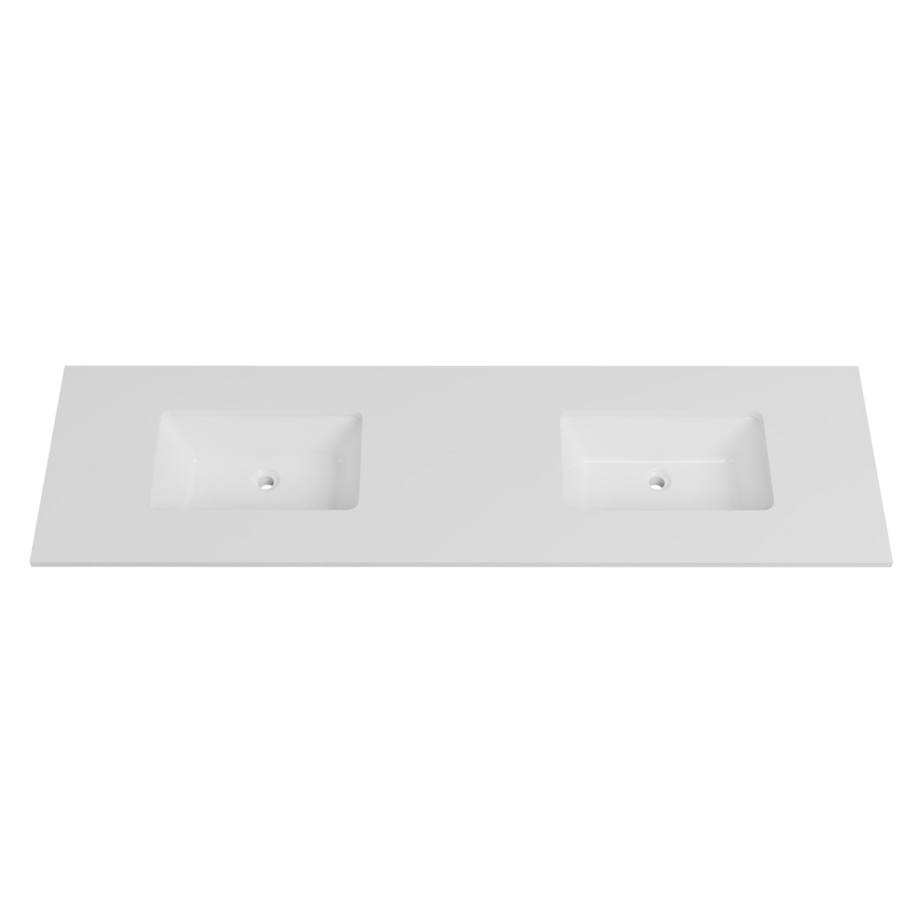 arctic white vanity top