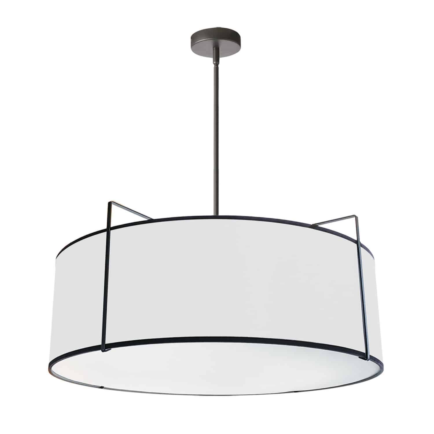Dainolite 4 Light Drum Pendant