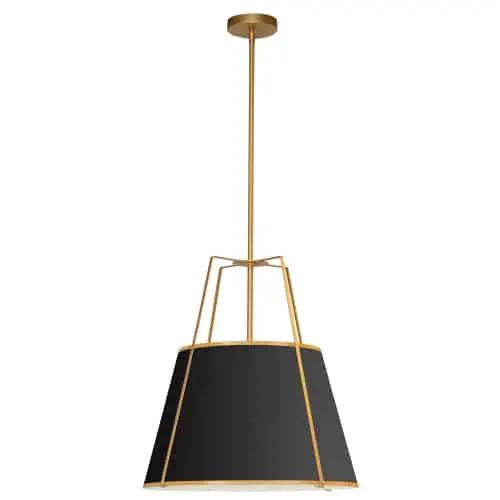 Dainolite 3 Light Trapezoid Pendant by Dainolite