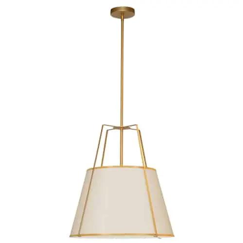 Dainolite 3 Light Trapezoid Pendant by Dainolite