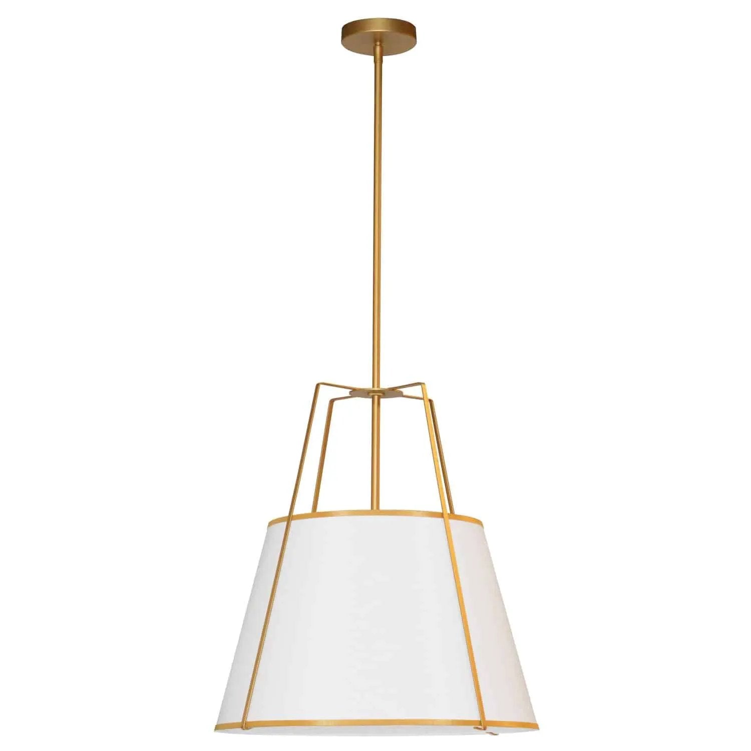 Dainolite 3 Light Trapezoid Pendant by Dainolite