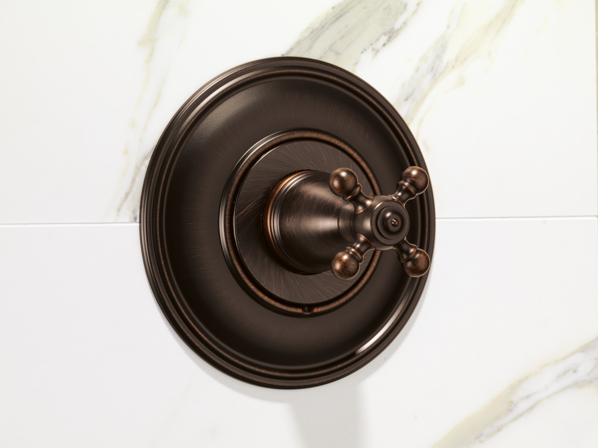 venetian bronze thermostatic valve