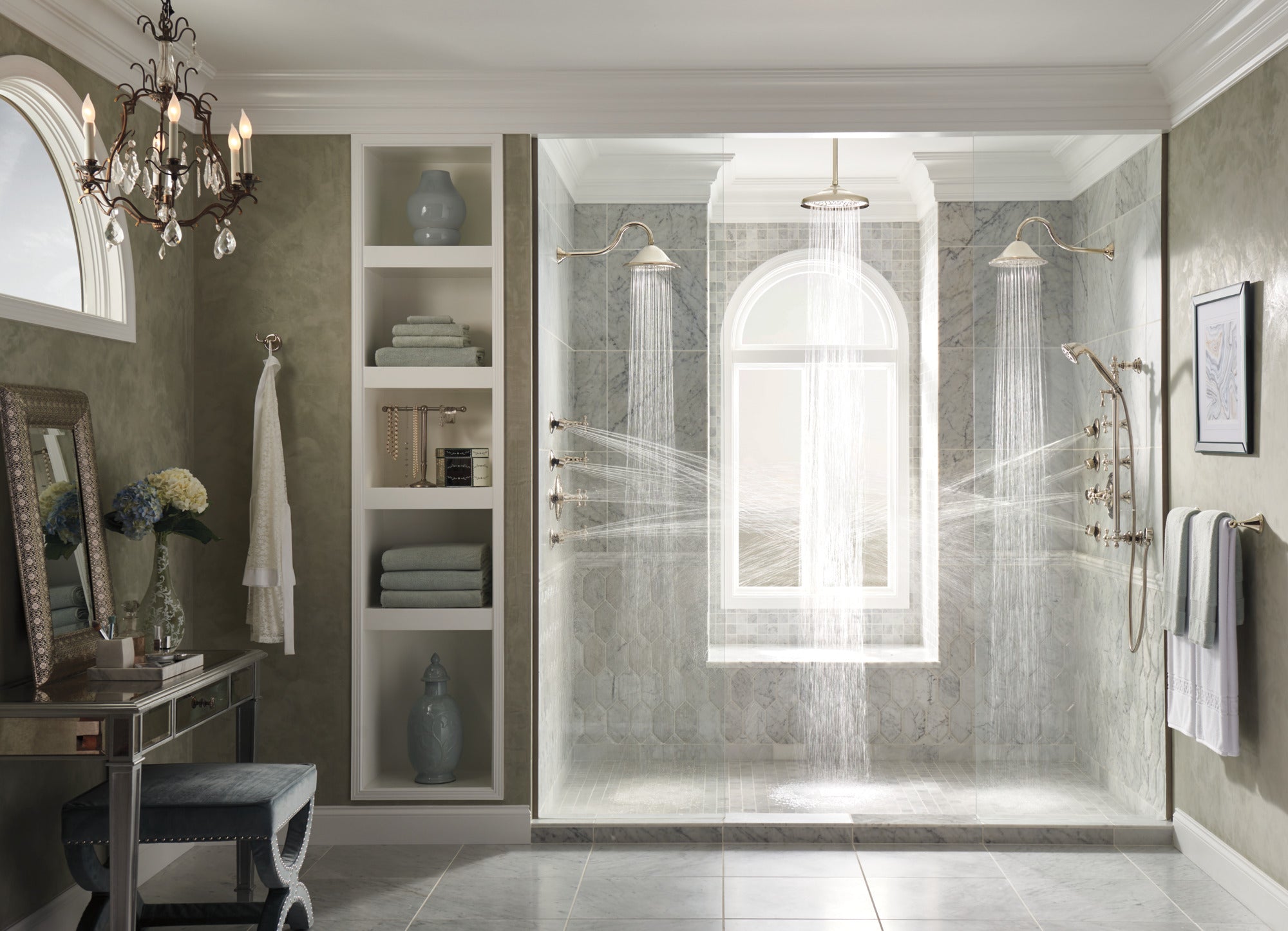 polished nickel volume control trim