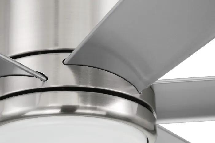 brushed polished nickel ceiling fans