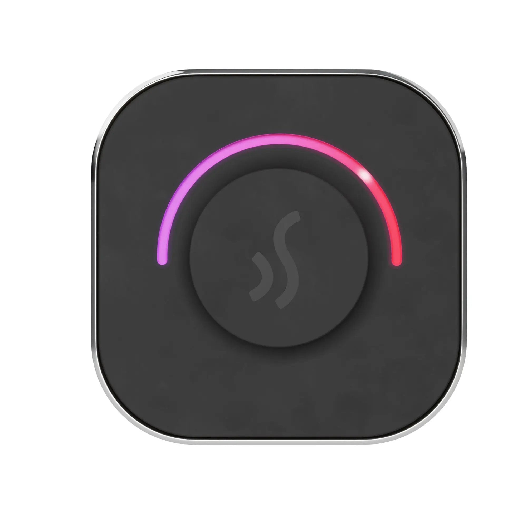 polished chrome control