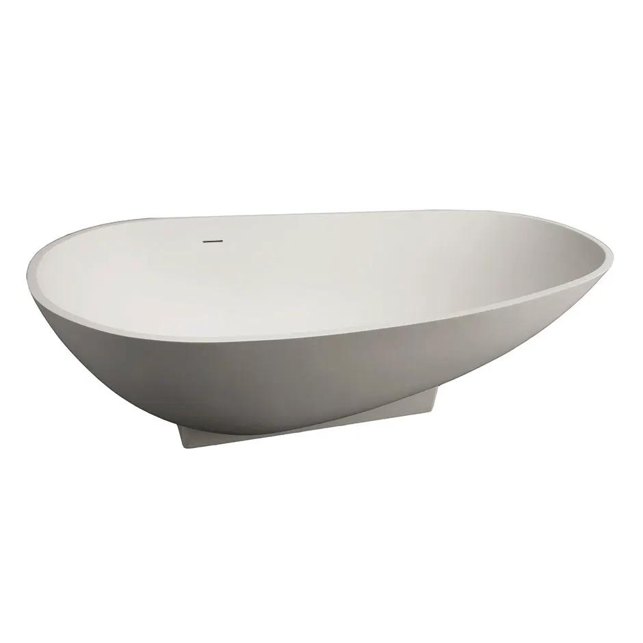 matte white tub