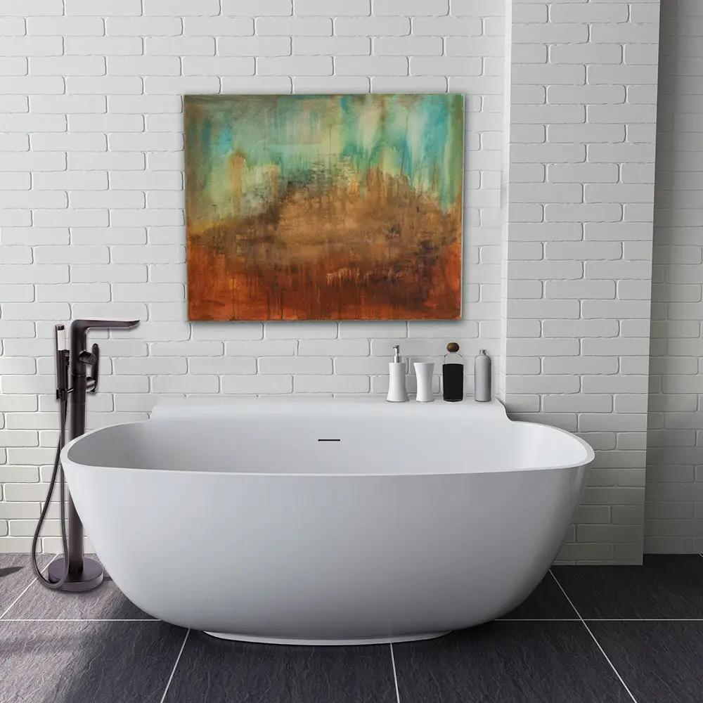 matte black tub filler