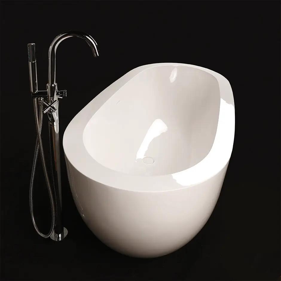 gloss white tub