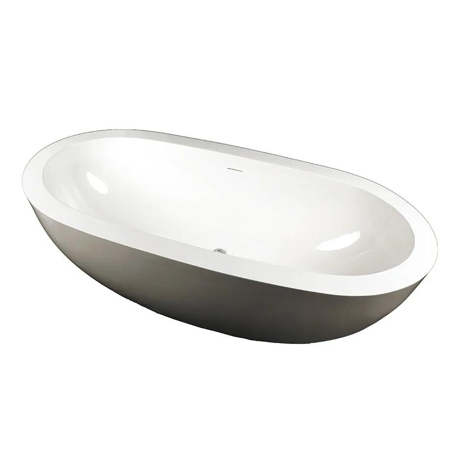 matte white tub