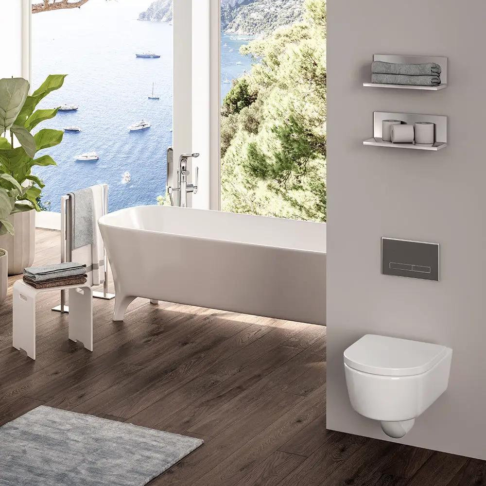 gloss white tub