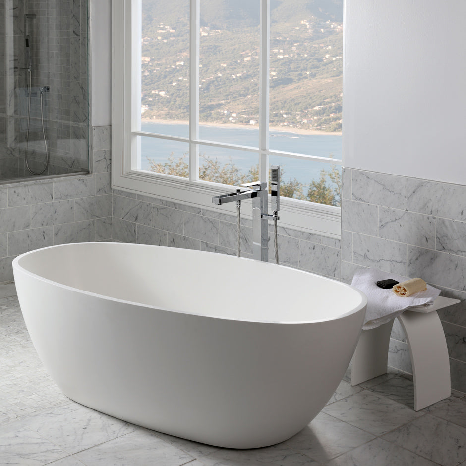 gloss white tub