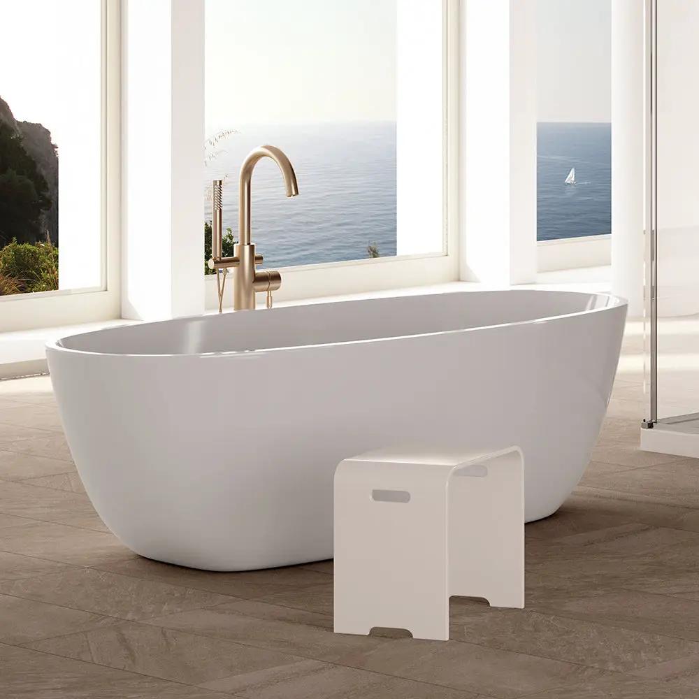 gloss white tub