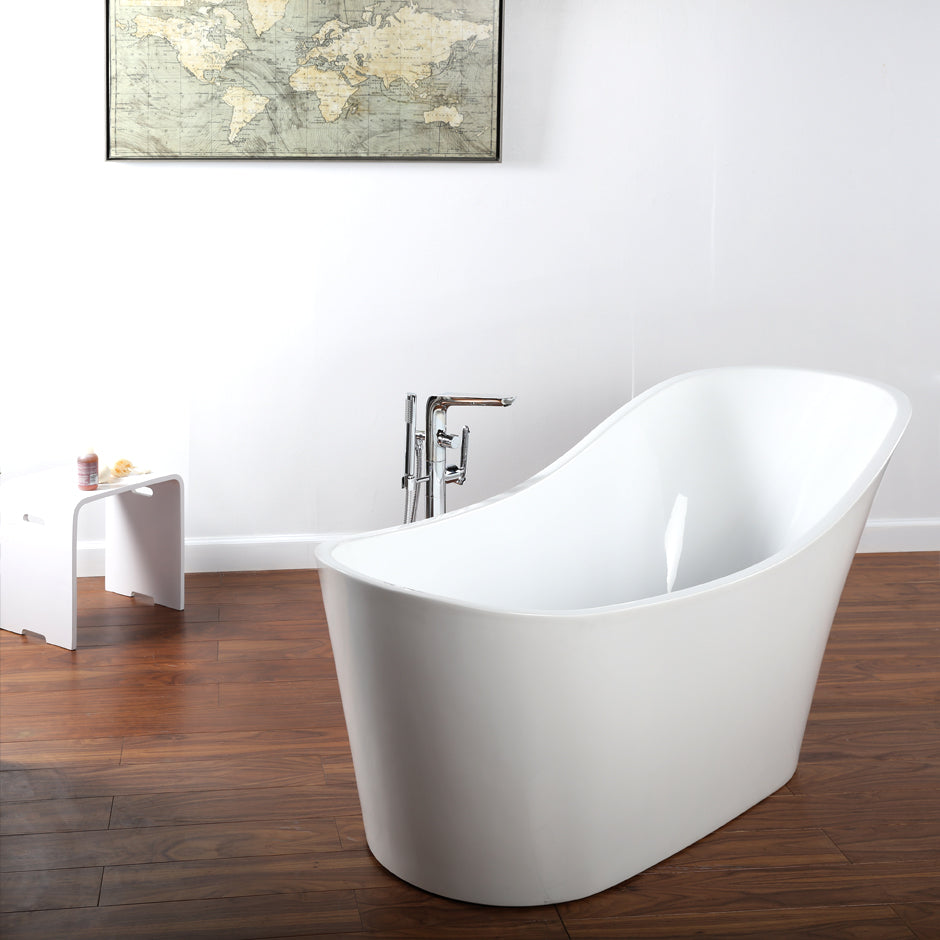 white tub