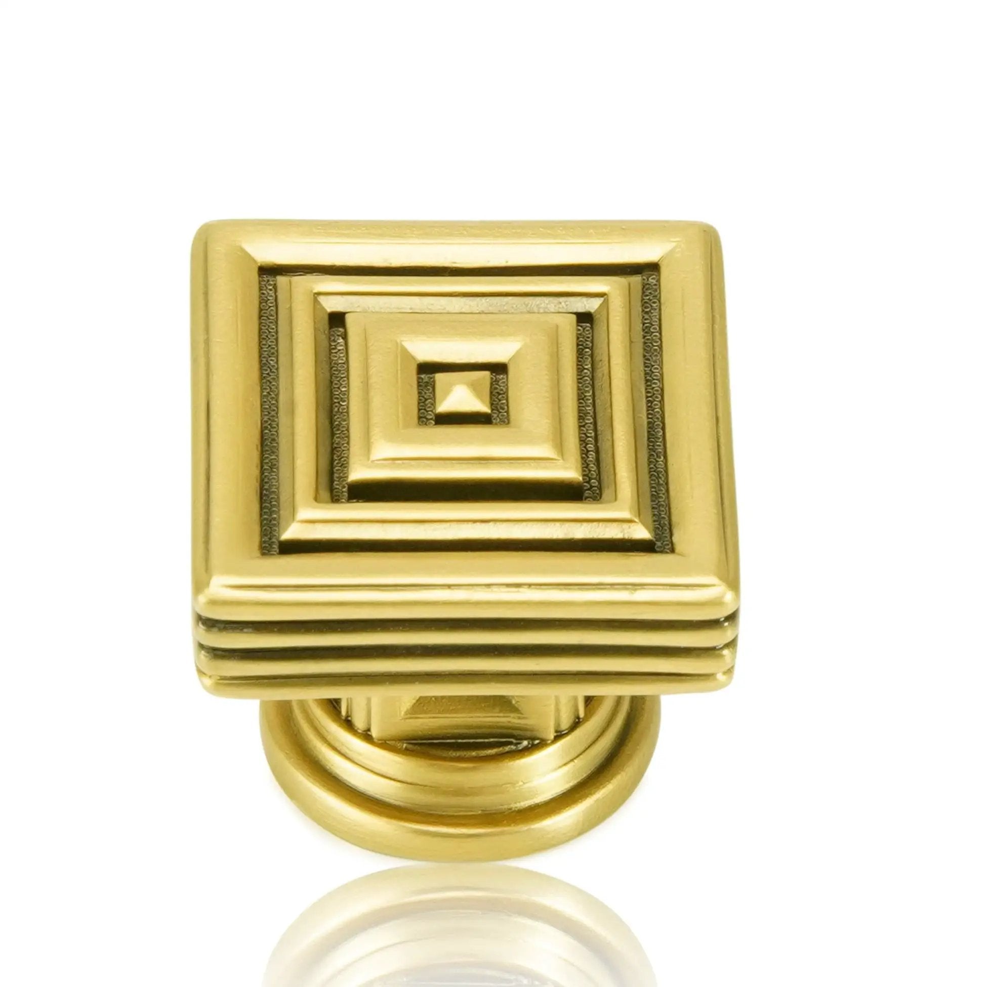 Edgar Berebi Innsbruck Square Knob by Edgar Berebi