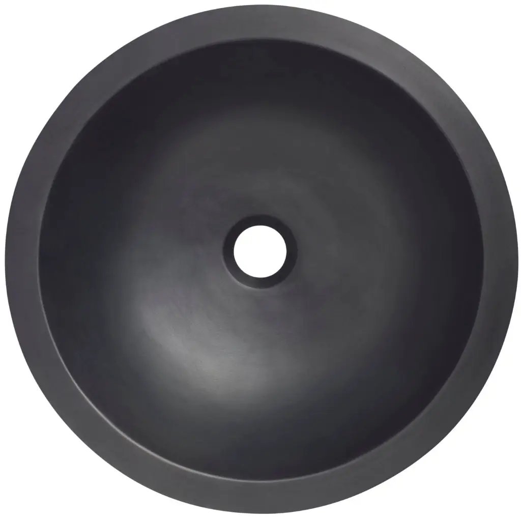 matte black smooth sink