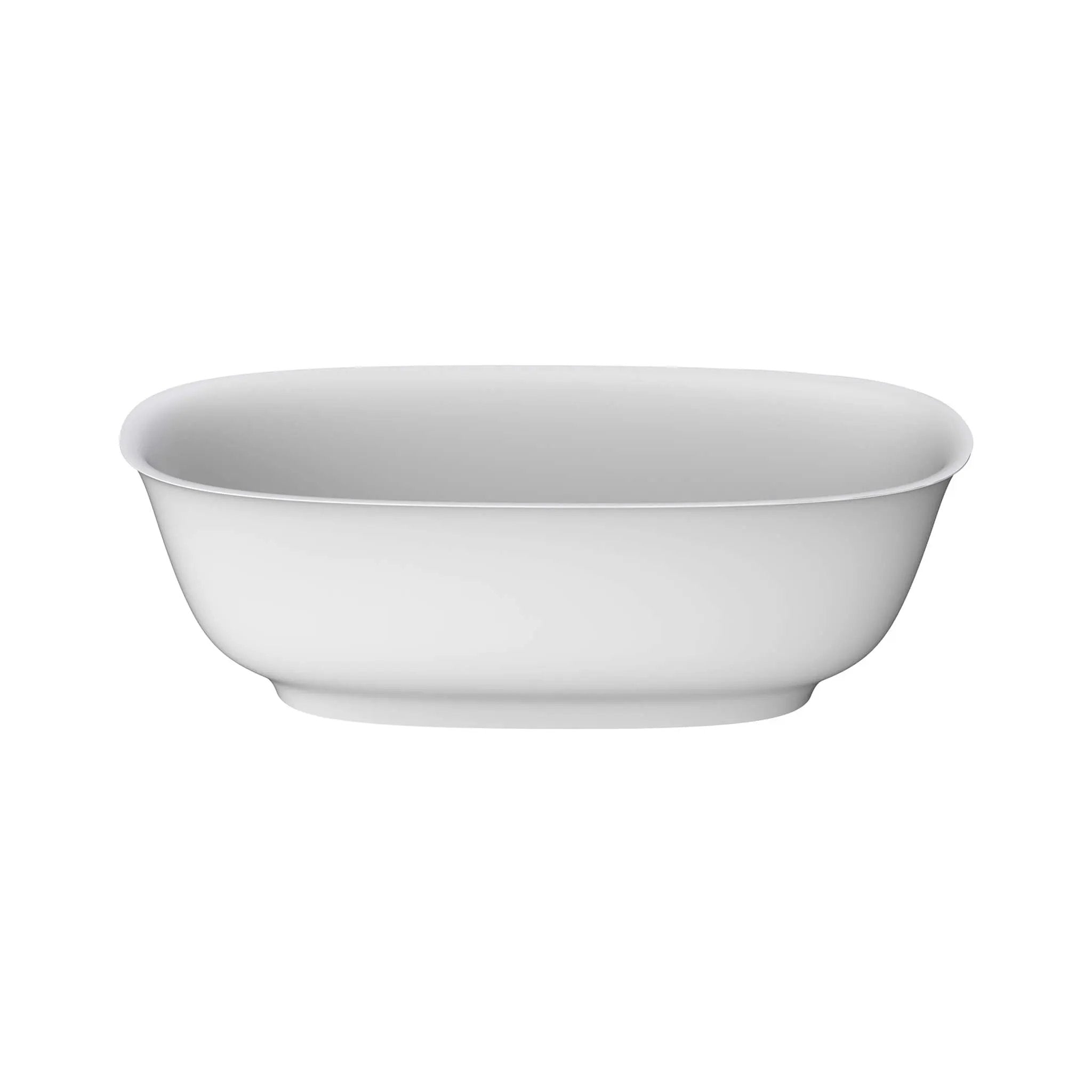 white matte bathtub