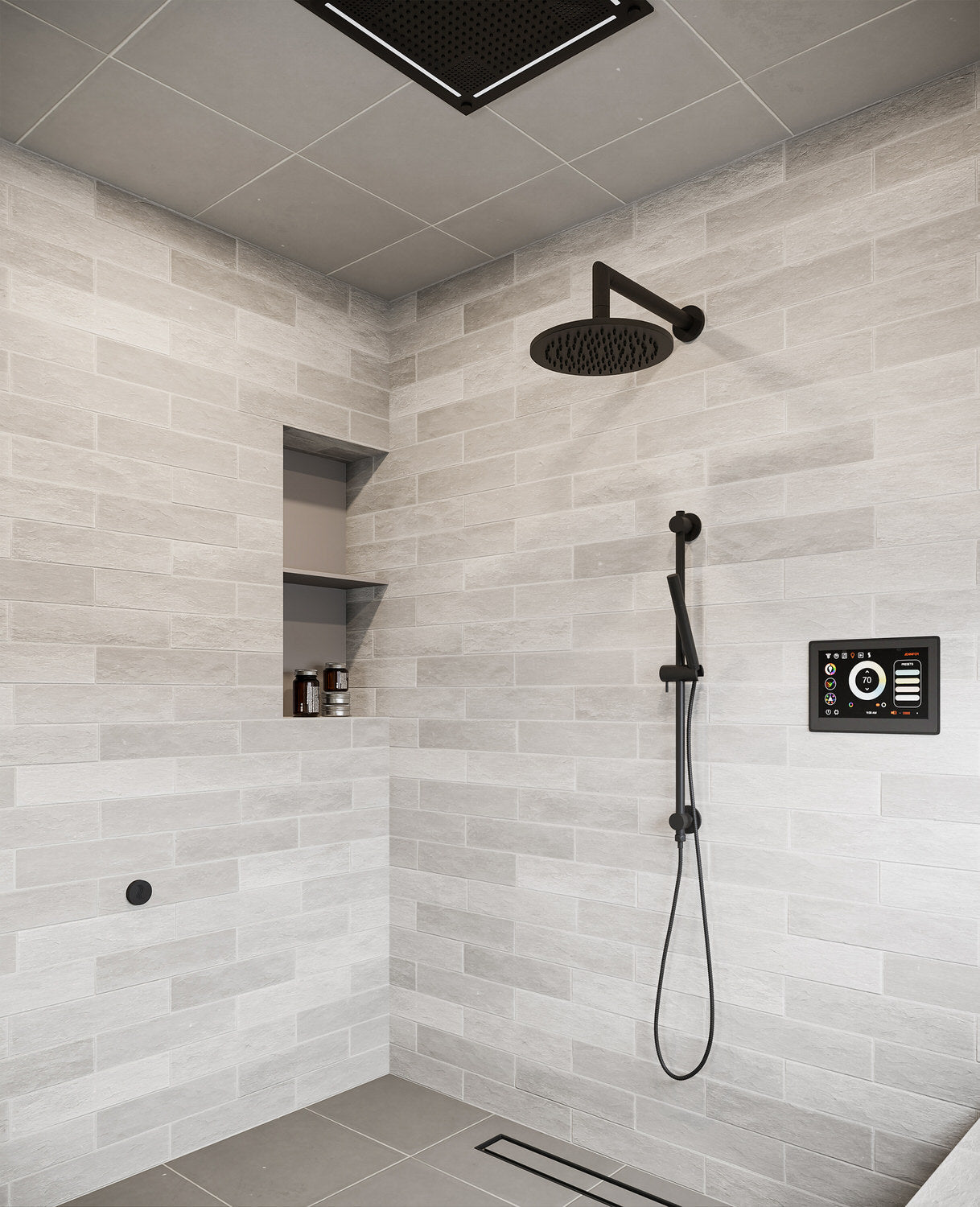 polished chrome controller