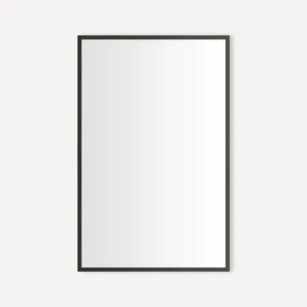 iron black metal mirror