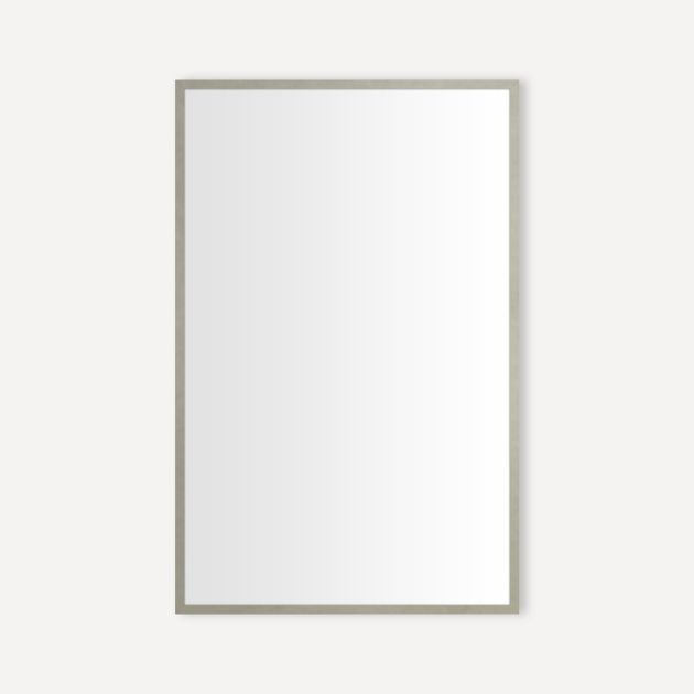 Robern Thin Framed Metal Mirror, 20"x 30"x 1-3/4"
