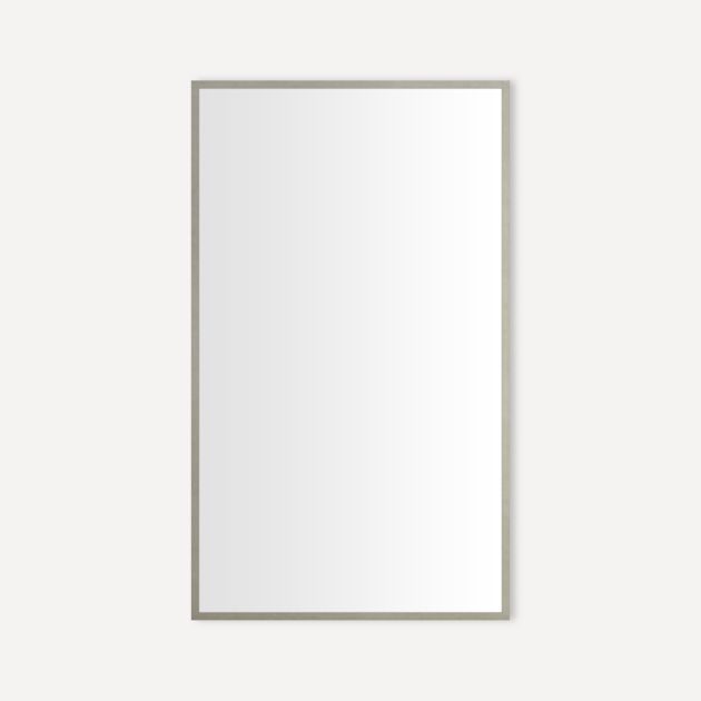 Robern Thin Framed Metal Mirror, 24"x 40"x 1-3/4"