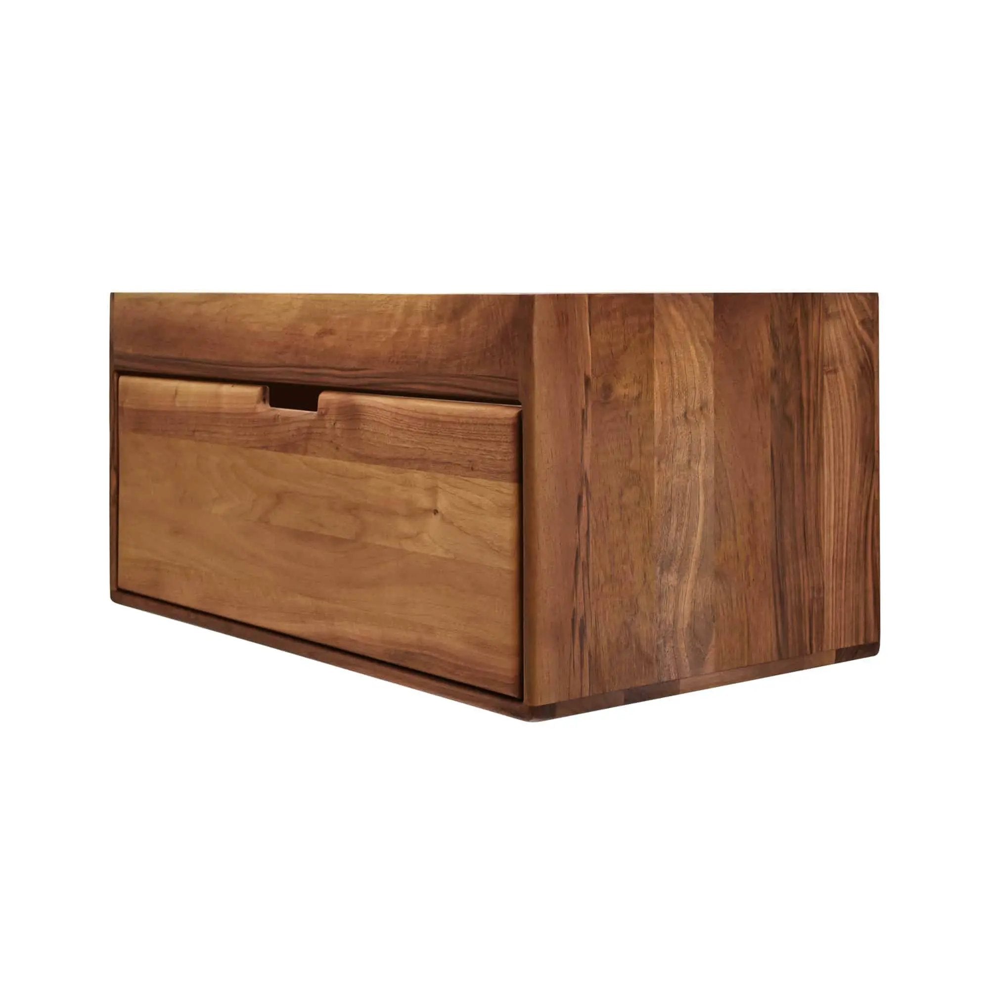 walnut vanity