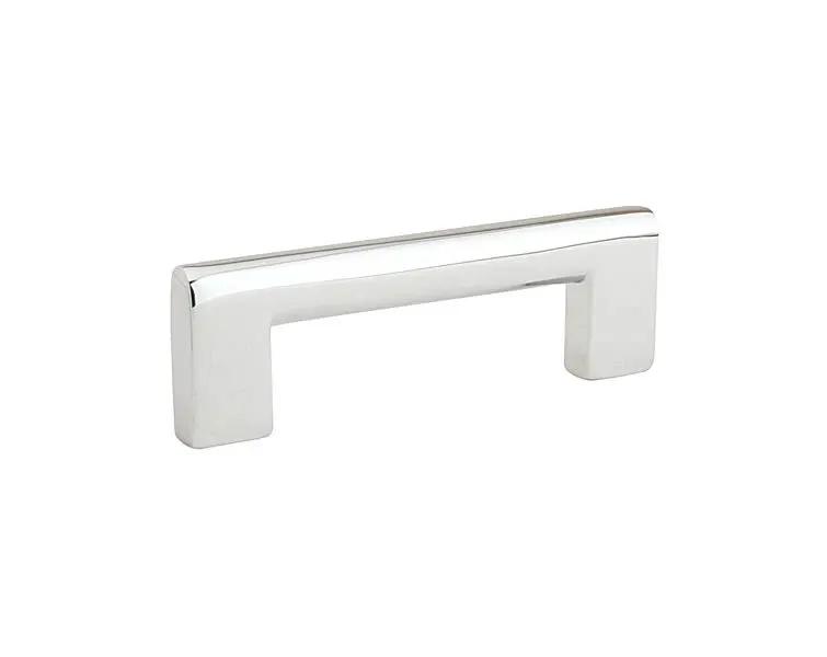 polished chrome cabinet pull