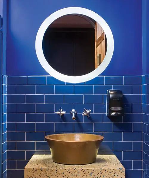 lighted mirror