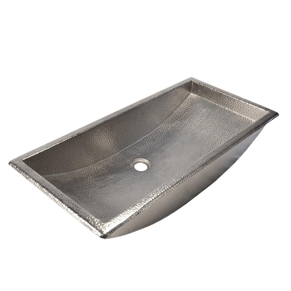 Native Trails Trough 30" Rectangular Copper Bathroom Sink by Native Trails
