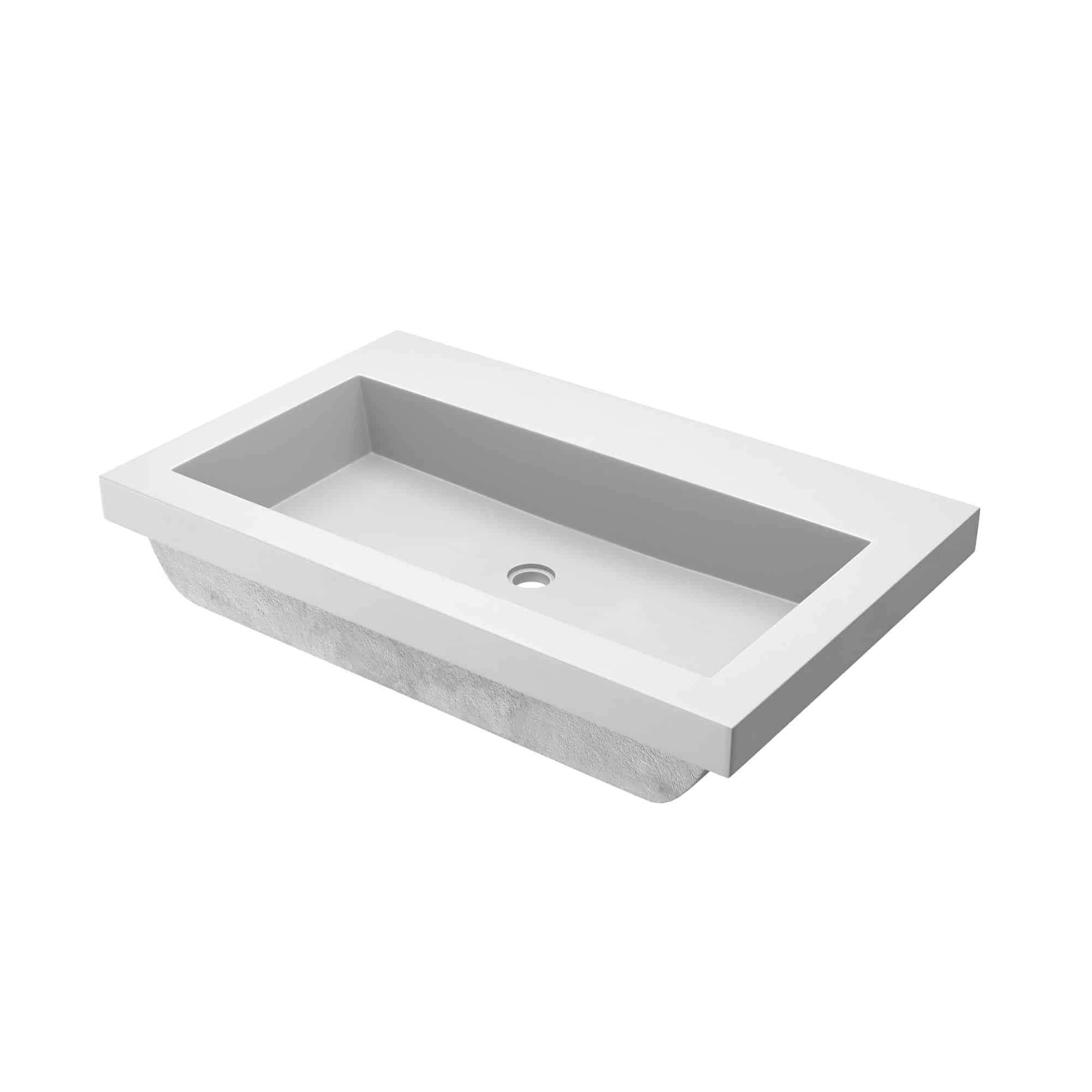 Native Trails Trough 30" Rectangular Bathroom Sink