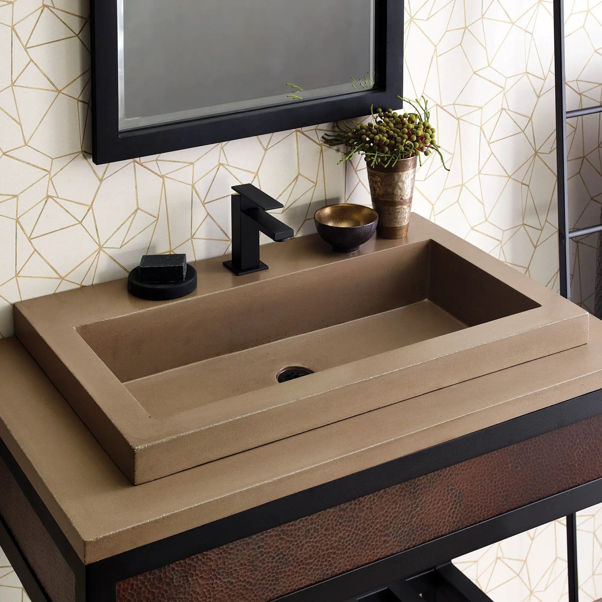 earth bathroom sink