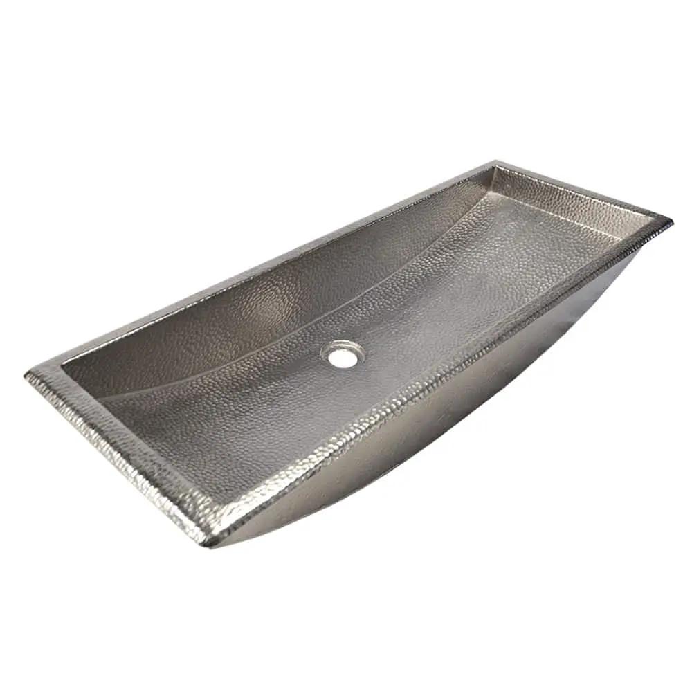 Native Trails Trough 36" Rectangular Copper Bathroom Sink by Native Trails