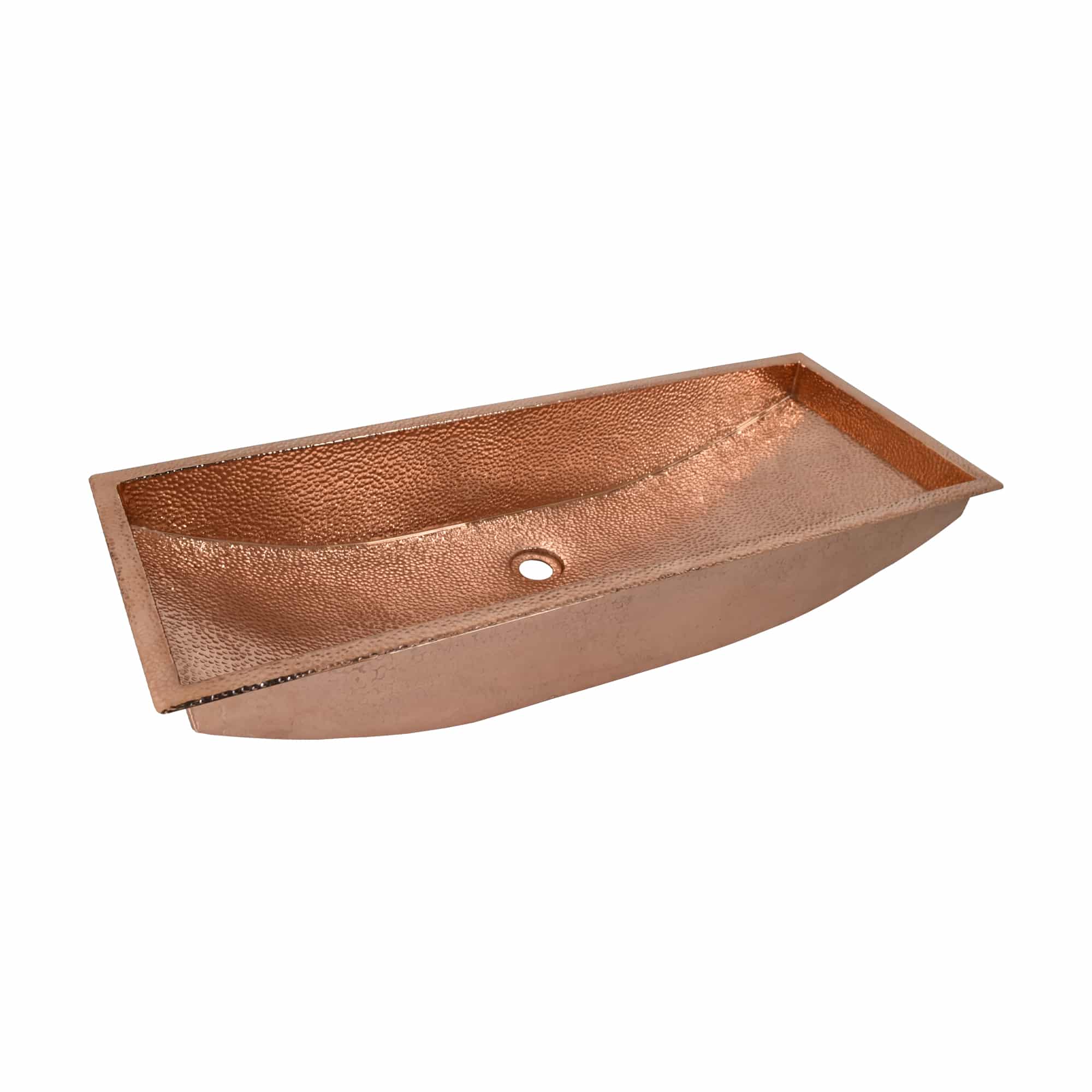 Native Trails Trough 36" Rectangular Copper Bathroom Sink by Native Trails