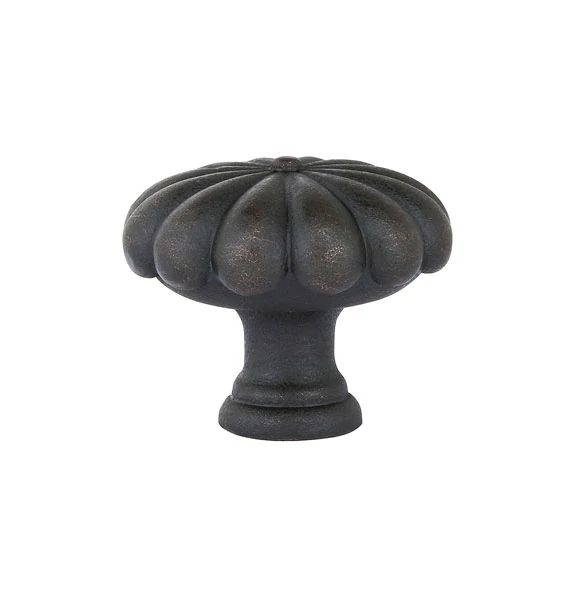Emtek Tuscany Bronze Fluted Round Cabinet Knob