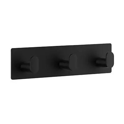 black triple hook