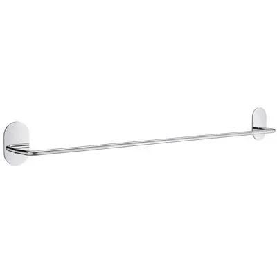 chromed stainless steel towel rail