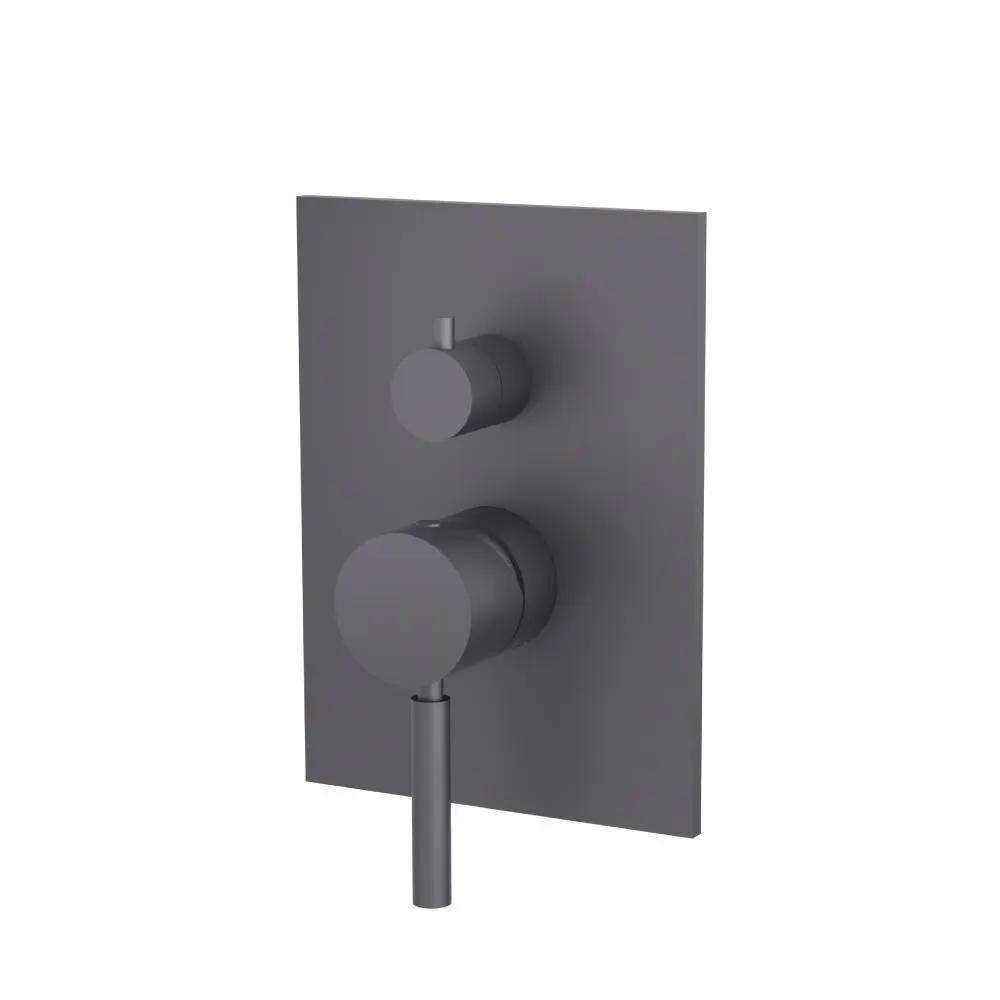 Flusso Serie 100 Tub / Shower Trim with Pressure Balance Valve - 2-Output by Flusso