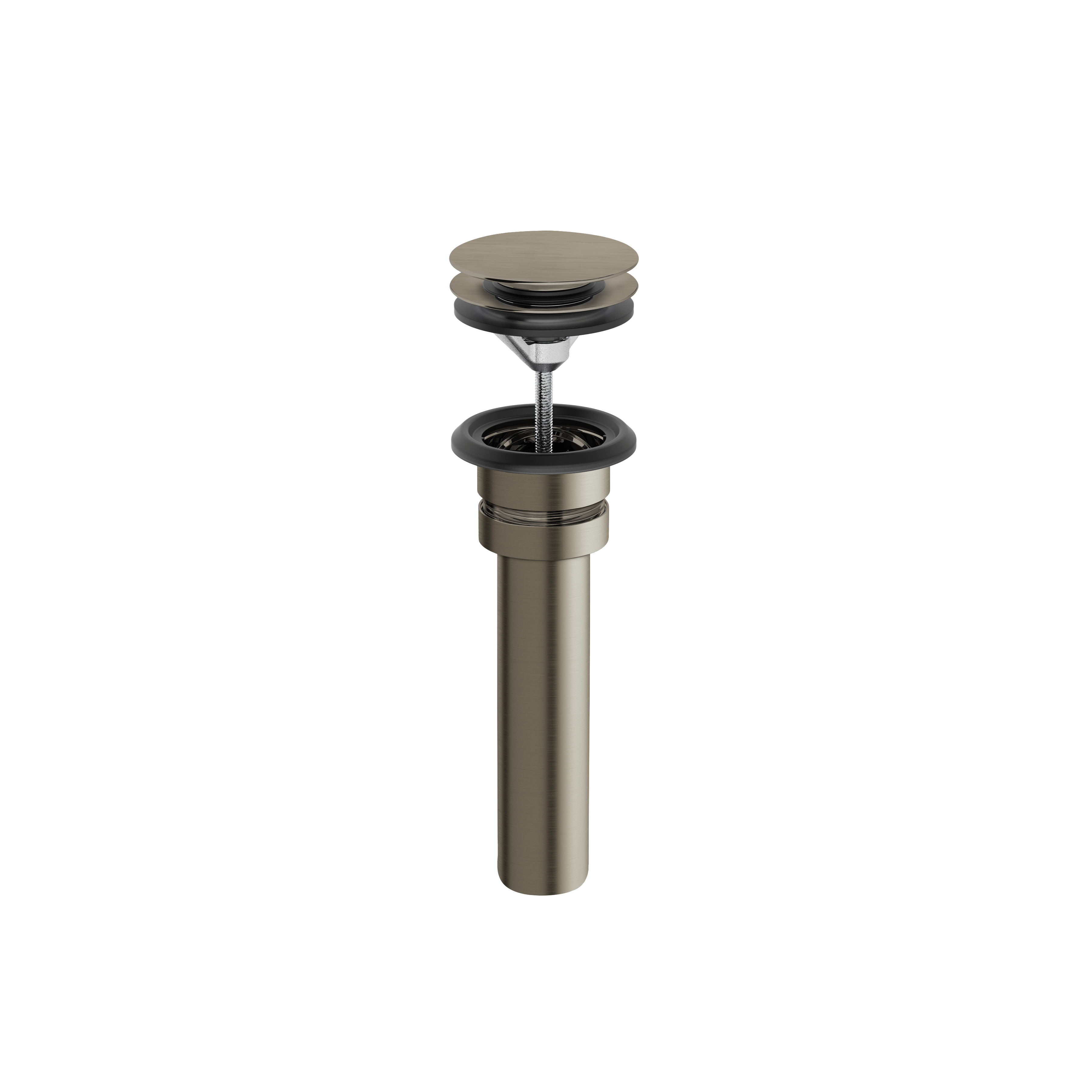 Aquabrass Universal Push Pop-Up Drain by Aquabrass