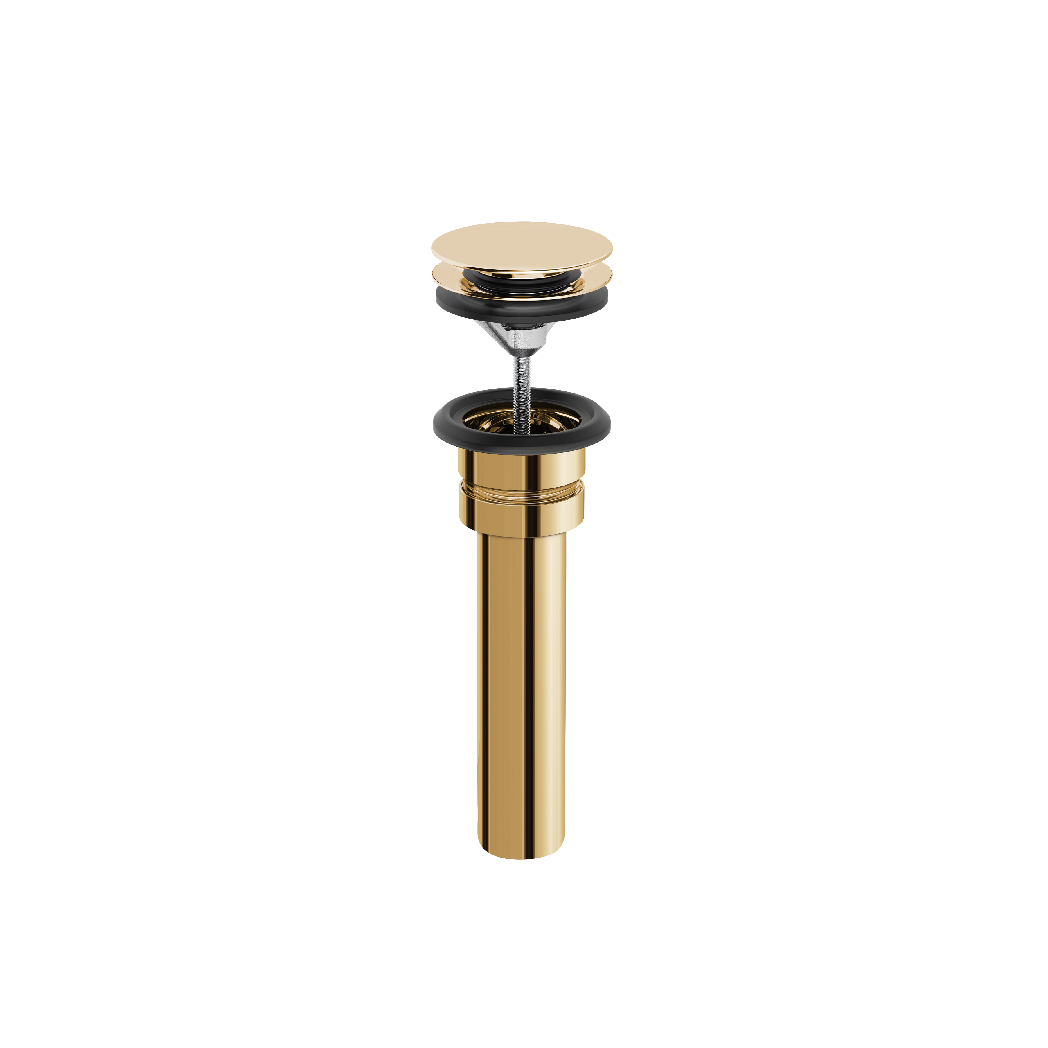 Aquabrass Universal Push Pop-Up Drain by Aquabrass