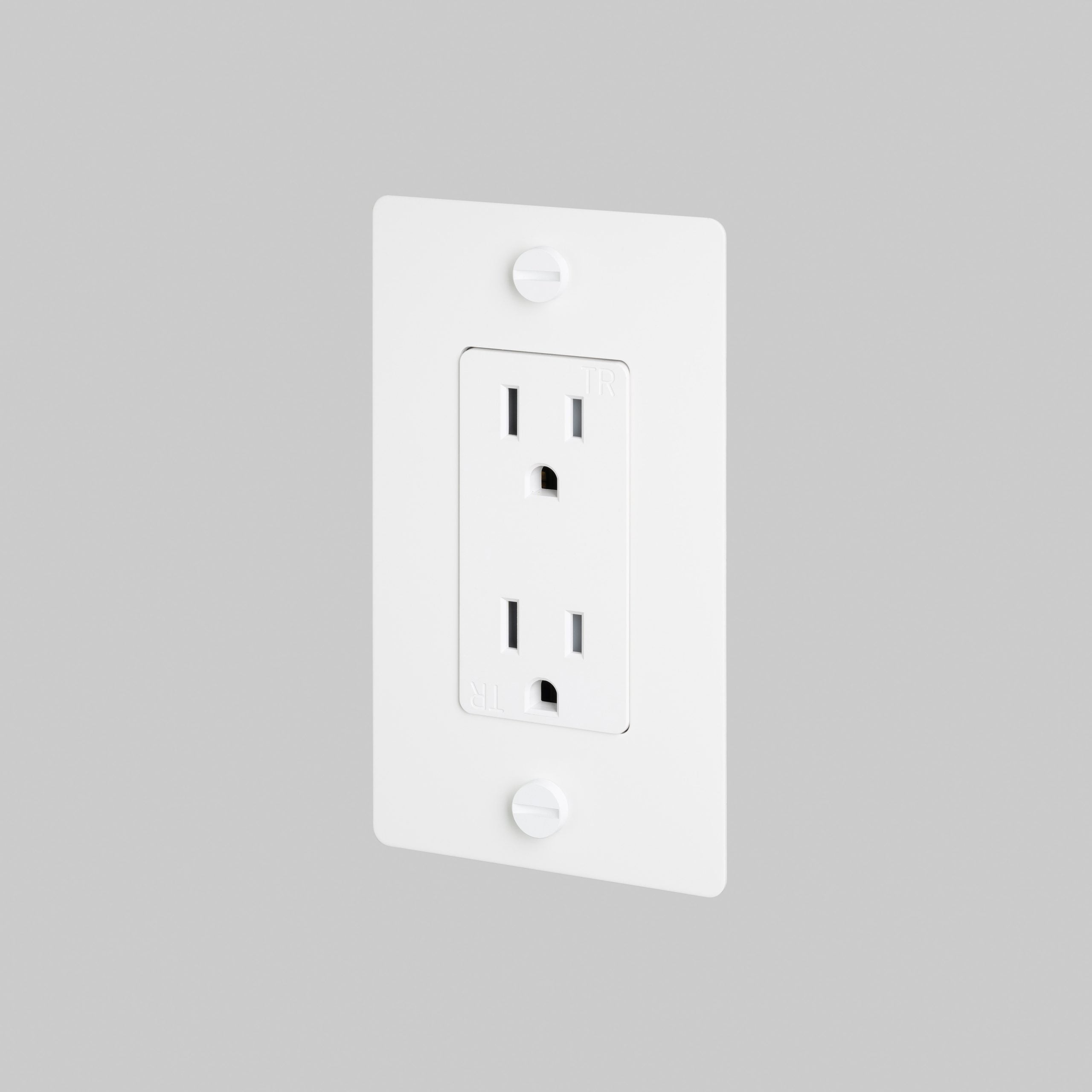 Buster + Punch 1G Duplex Outlet without Logo