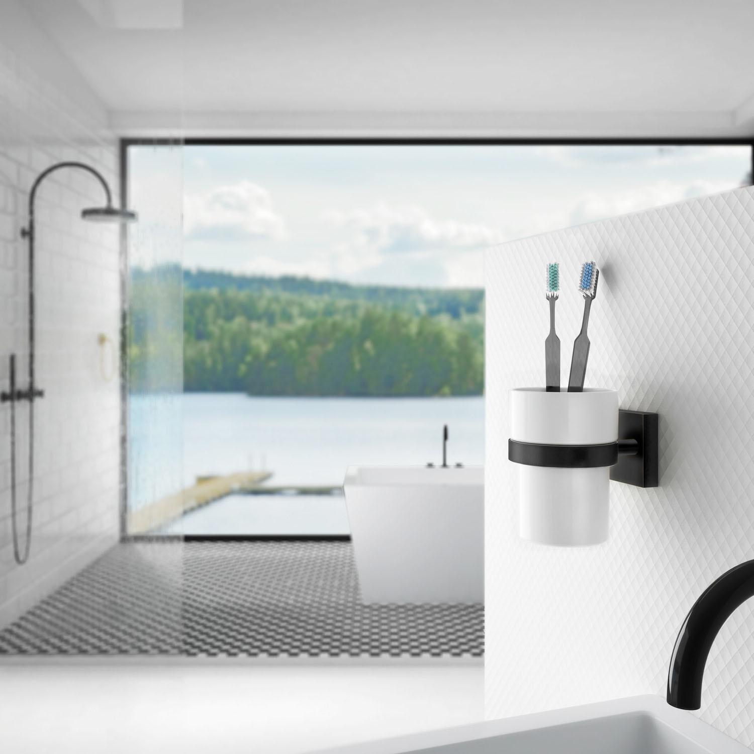 polished chrome tumbler