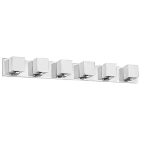 polished chrome wall mount