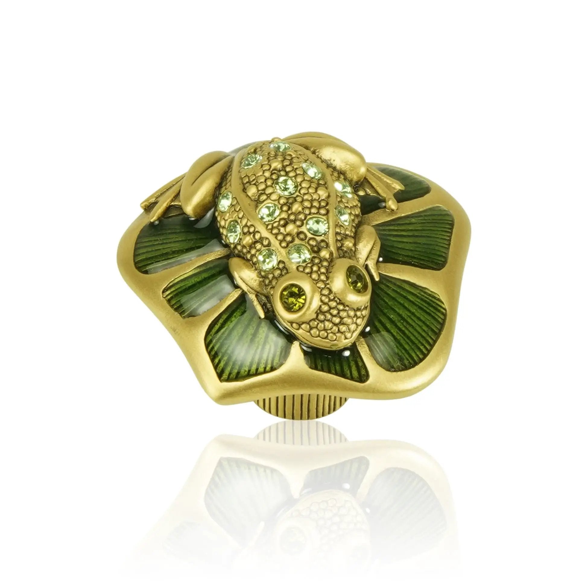 museum gold knob