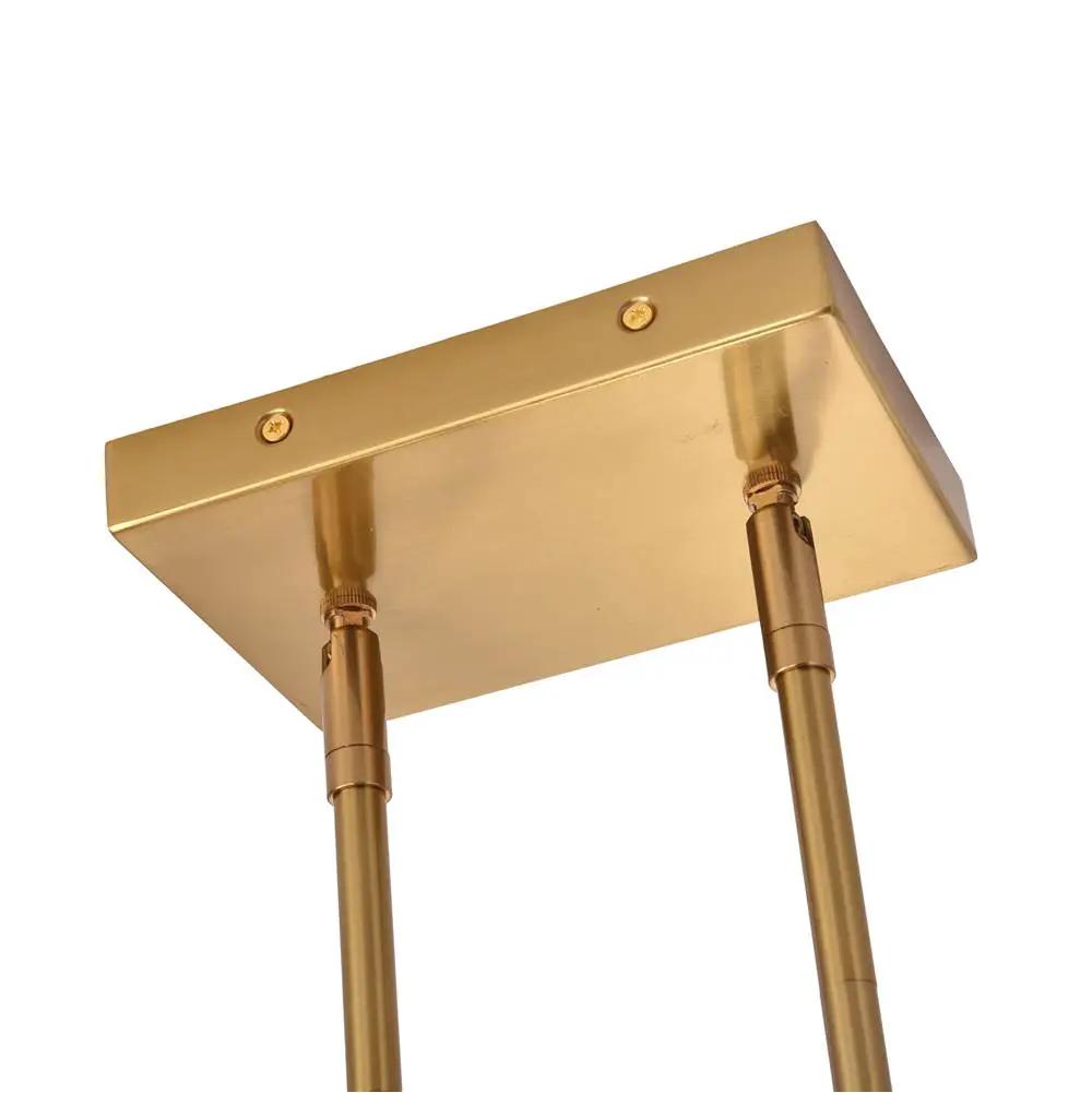 satin brass chandeliers