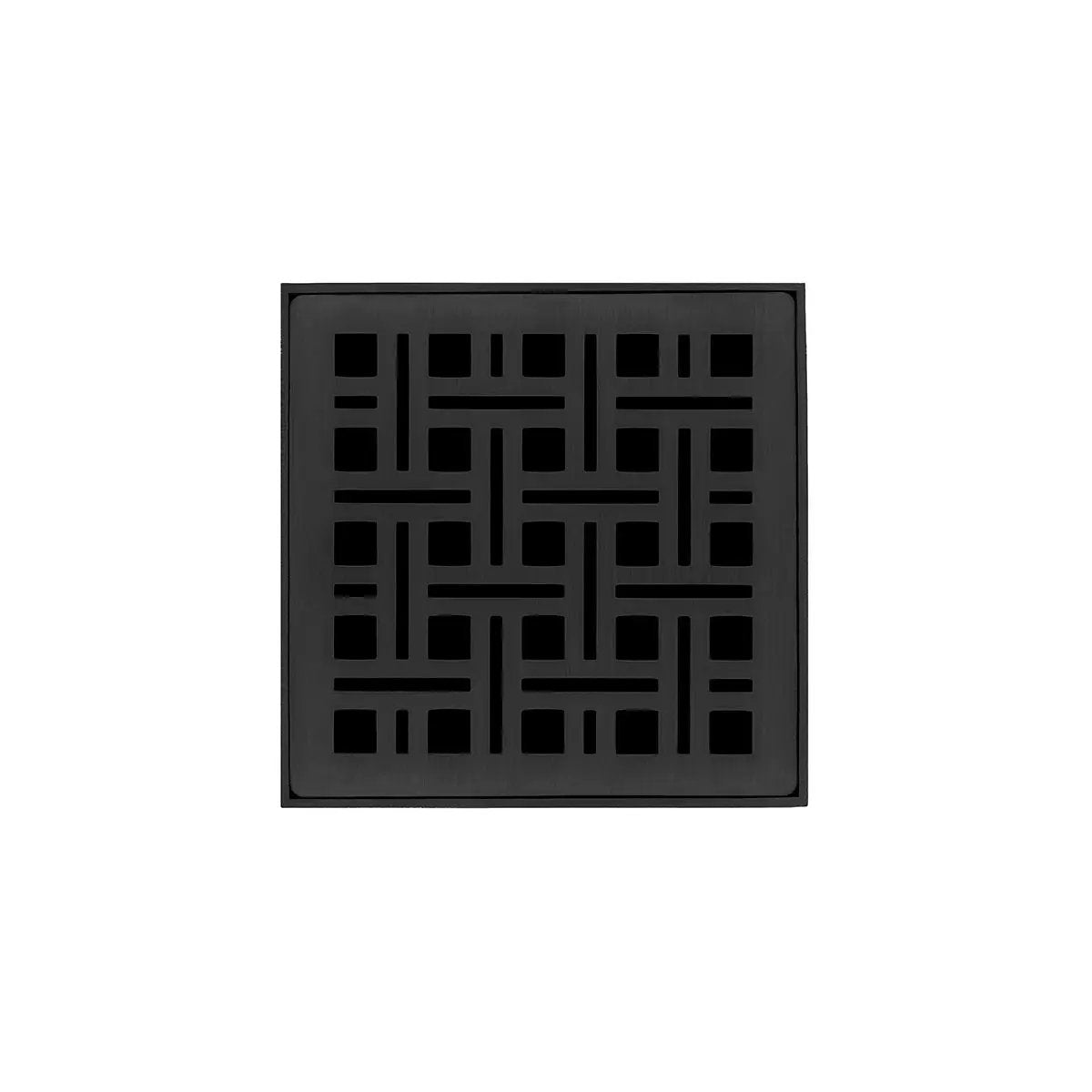 matte black drain