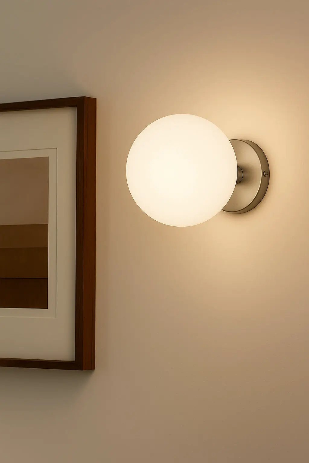polished chrome flush mount